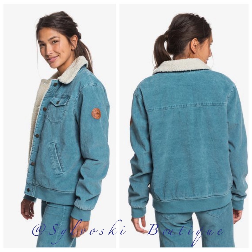 🔥 Desert Sands Sherpa-Lined Corduroy Jacket NWT - Picture 5 of 7